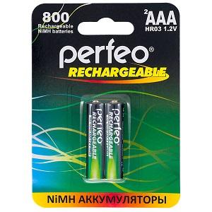 Купить Аккумулятор Perfeo R03 800mAh PF-AAA800/2BL в Минске, доставка по Беларуси