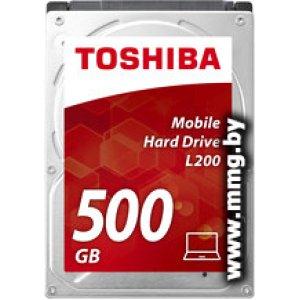 Купить 500Gb Toshiba L200 Slim (HDWK105EZSTA) в Минске, доставка по Беларуси
