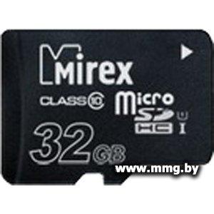 Купить Mirex 32Gb MicroSD Card Class 10 UHS-I no adapter в Минске, доставка по Беларуси