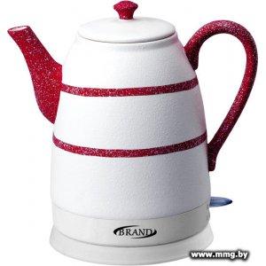 Купить Чайник BRAND 403 белый/красный в Минске, доставка по Беларуси