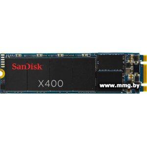 Купить SSD 128Gb SanDisk X400 M.2 (SD8SN8U-128G-1122) в Минске, доставка по Беларуси