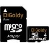 DiGoldy 4Gb microSDHC Card Class 10 + adapter