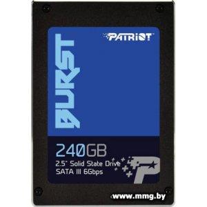 Купить SSD 240GB Patriot BURST [PBU240GS25SSDR] в Минске, доставка по Беларуси