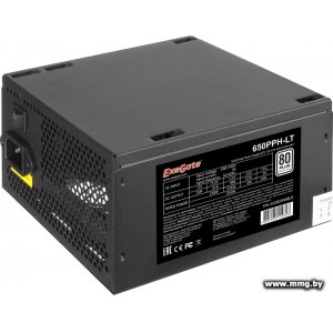 650W ExeGate 650PPH-LT 80 Plus EX282046RUS