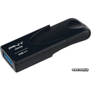 256GB PNY Attache 4 FD256ATT431KK-EF (чёрный)