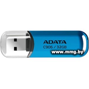 32GB ADATA C906 (синий) (AC906-32G-RWB)