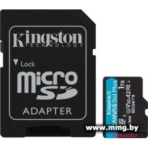 Kingston 1TB microSDXC Canvas Go Plus SDCG4/1TB (с адаптером)