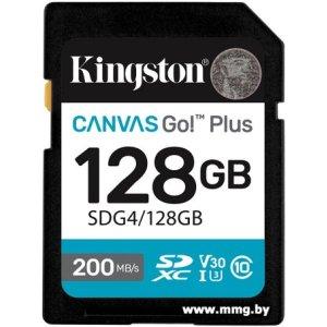 Kingston 128GB SDXC Canvas Go Plus Gen4 SDG4/128GB