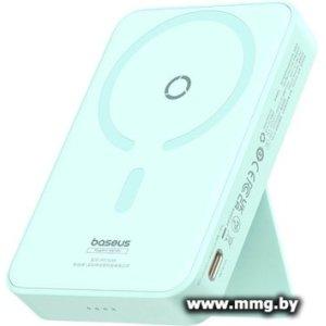 Baseus PPCXZ05 MagPro Magnetic Bracket Wireless Fast-Charging Power Bank 20W 5000mAh (мятный, китайская версия)