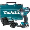 Электроотвертка Makita DF032DWAE (с 2-мя АКБ, кейс)