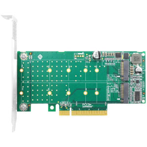 Адаптер Linkreal LRNV95N8 PCIe x8 to 2-Port M.2 NVMe