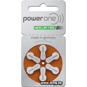 Батарейка PowerOne P312 6 шт