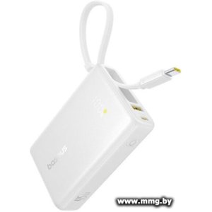 Baseus P10076803213-00 Picogo PPPG-1W45C Digital Display Power Bank 45W 10000mAh (белый)