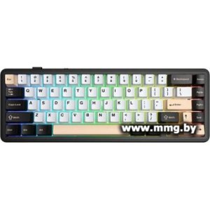 AULA F65 (черный/белый/розовый)